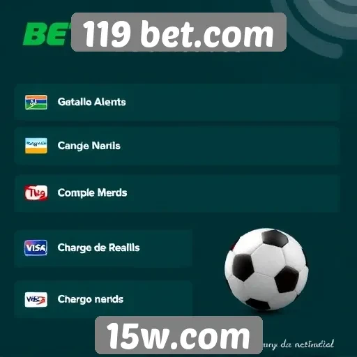 Métodos de pagamento oferecidos pelo 119 bet com